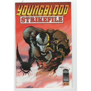 Comic Book Vintage Youngblood Strikefile Aug 1993 Image Comic Book Excellent